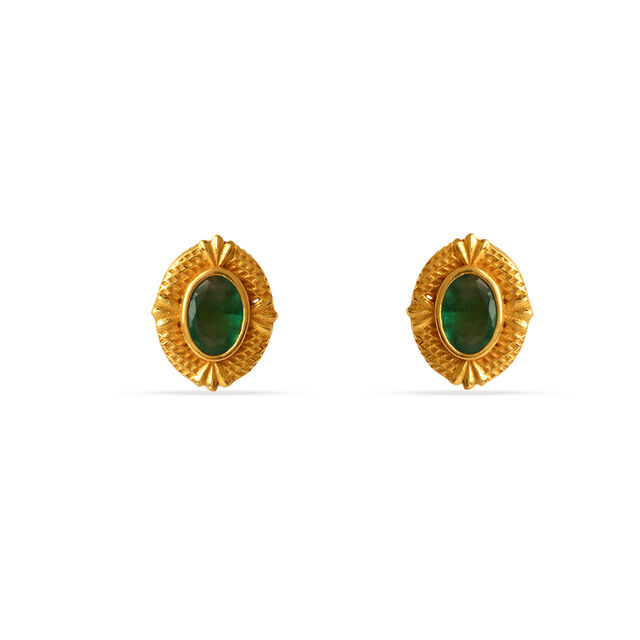Tanishq 22KT Earrings 