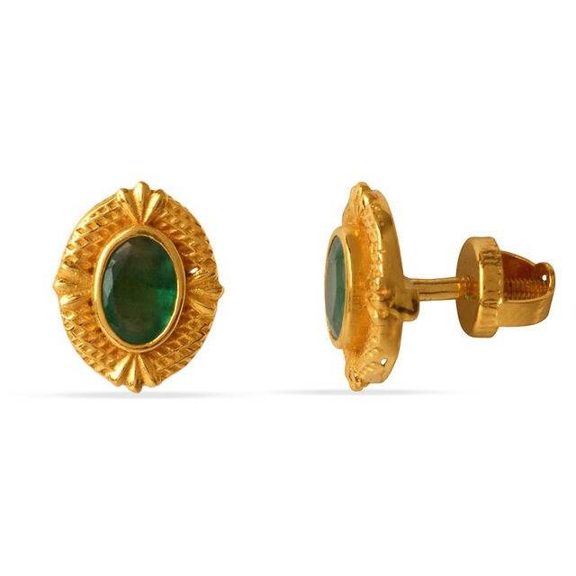 Tanishq 22KT Earrings 3