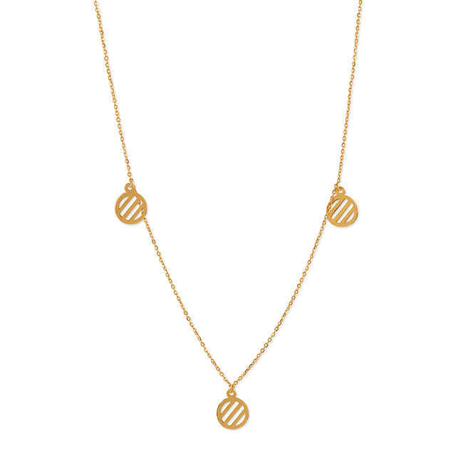 Tanishq 22KT Gold Pendant with Chain for Men 2