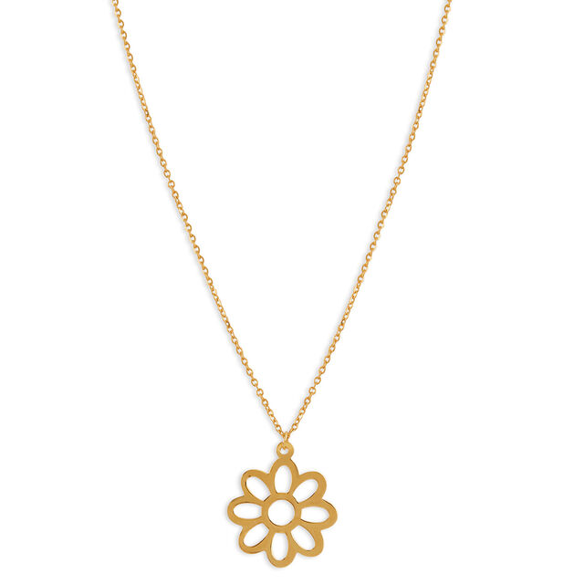 Tanishq 22KT Gold Pendant with Chain for Men 2