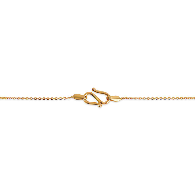 Tanishq 22KT Gold Pendant with Chain for Men 4