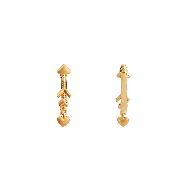 Tanishq 22KT Gold Earrings 3