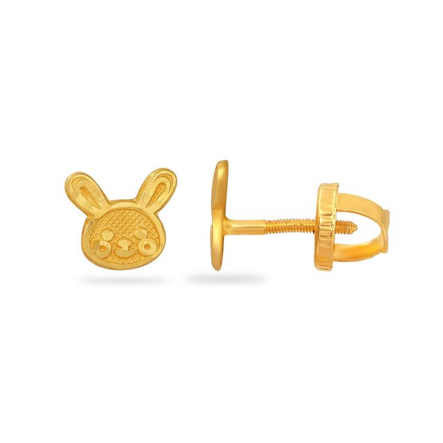 Tanishq 22KT Gold Earrings 2