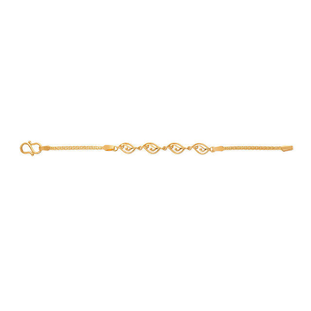 Tanishq 22KT Gold Bracelet for Women 4