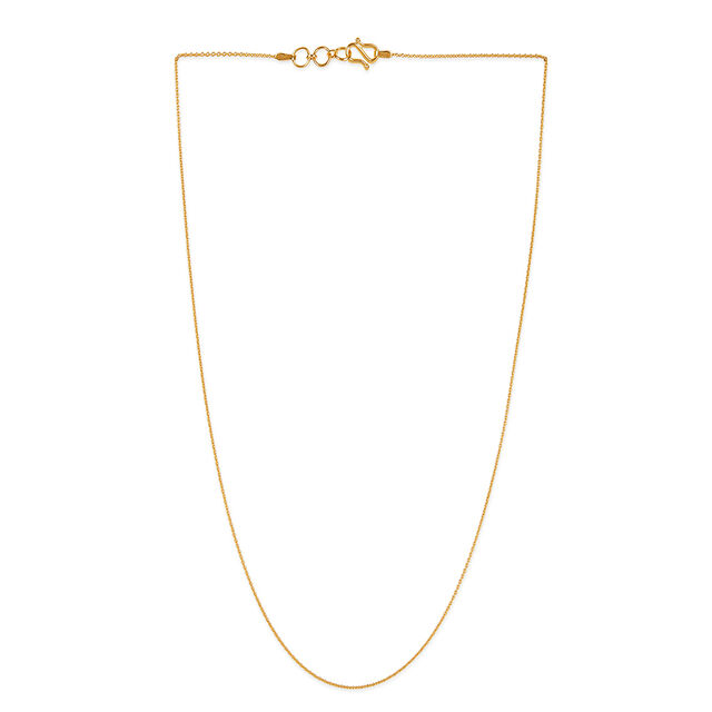 Tanishq 22KT Diamond Chain 