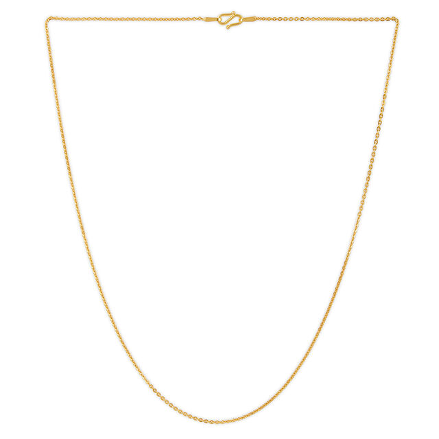Tanishq 22 Karat Gold Chain for Kids 