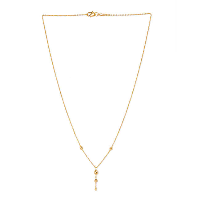 Tanishq 22KT Diamond Chain 