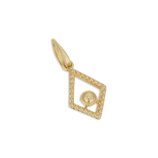 Tanishq 22KT Diamond Pendant 4