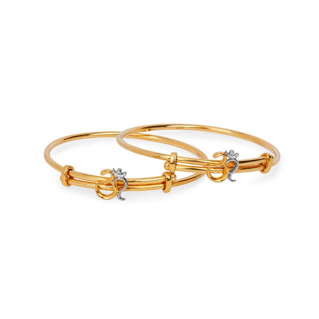 Tanishq 22KT Diamond Bangle 4