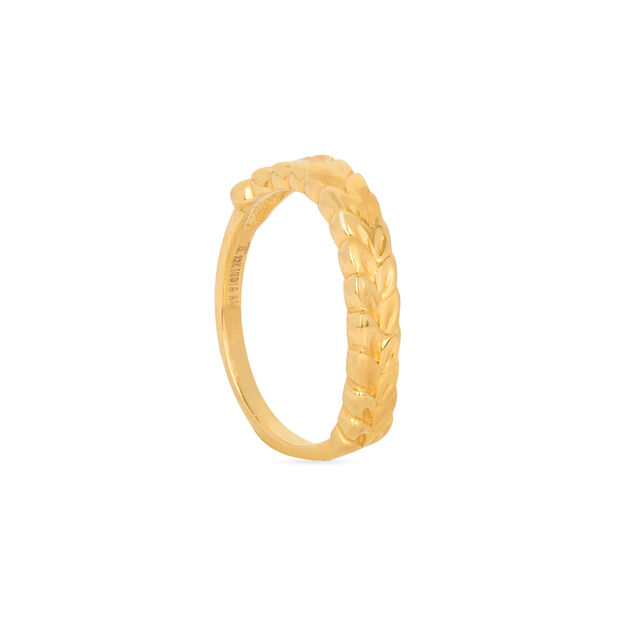 Tanishq 22KT Gold Finger Ring 4