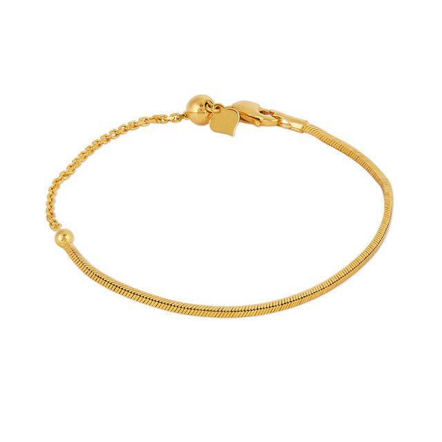 Tanishq 22KT Gold Bracelet for Women 