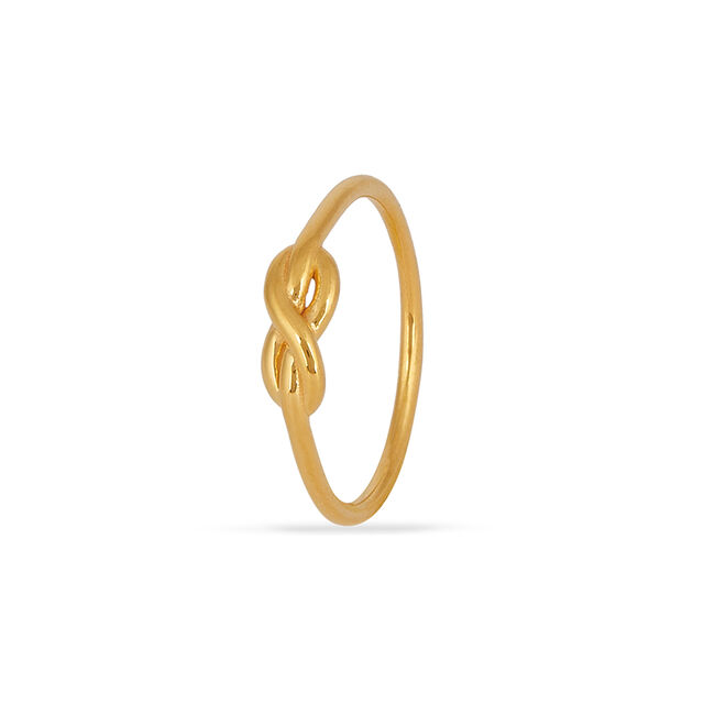 Tanishq 22KT Gold Finger Ring for Women 2