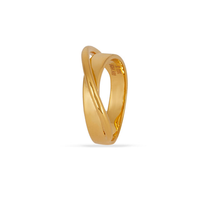 Tanishq 22KT Gold Finger Ring for Women 2