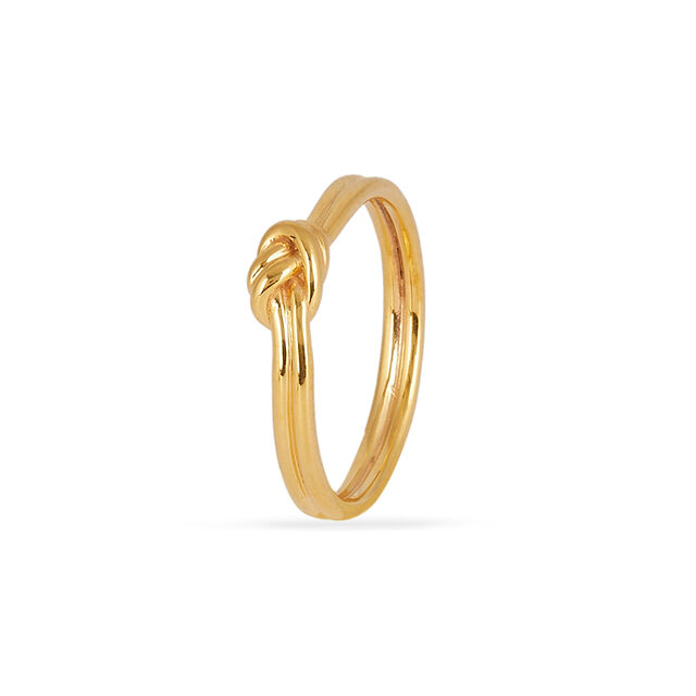 Tanishq 22KT Gold Finger Ring for Women 2
