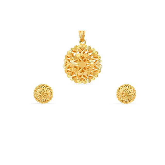 Tanishq 22KT Plain Gold Chain for Women 