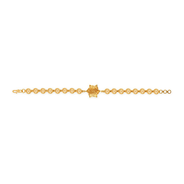 Tanishq 22KT Gold Bracelet for Women 3