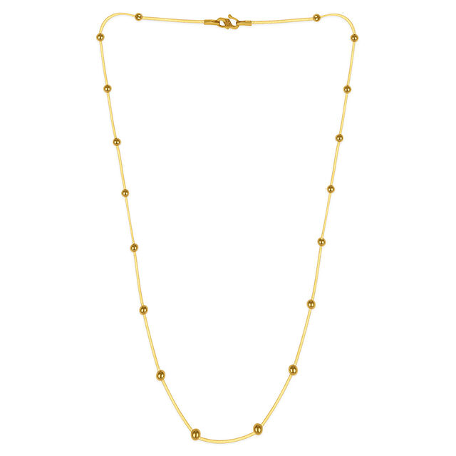 Tanishq 22KT Gold Chain for Women 