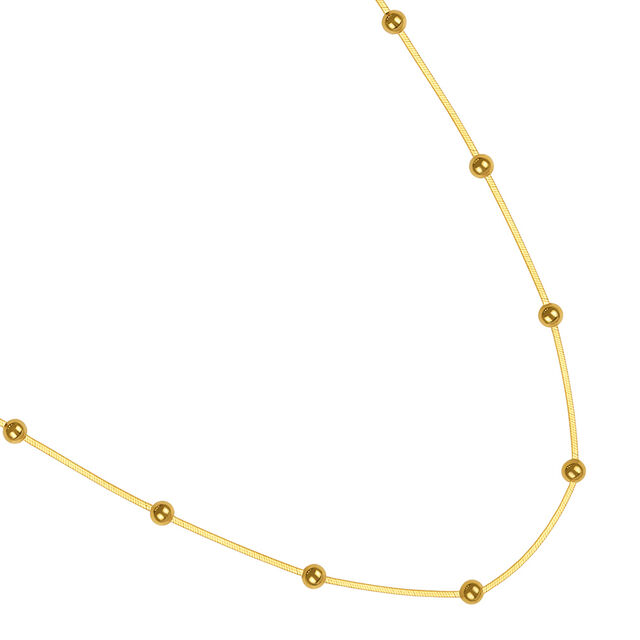 Tanishq 22KT Gold Chain for Women 3