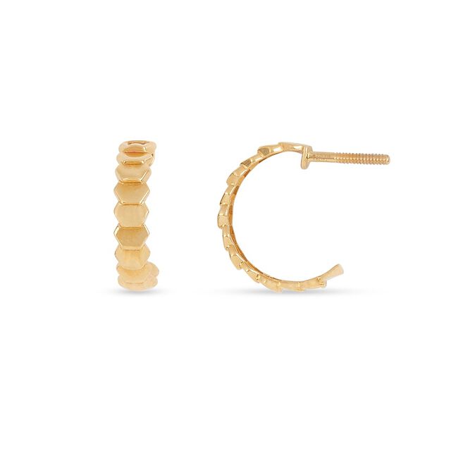 Tanishq 22KT Gold Earrings for Women 3
