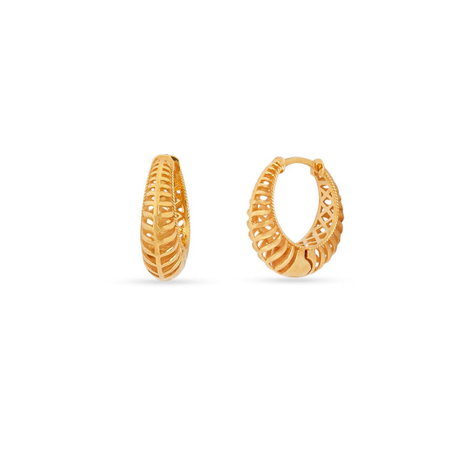 Tanishq 22KT Gold Earrings for Women 4