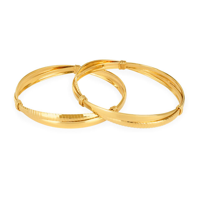Tanishq 22KT Gold Bangle for Women 4