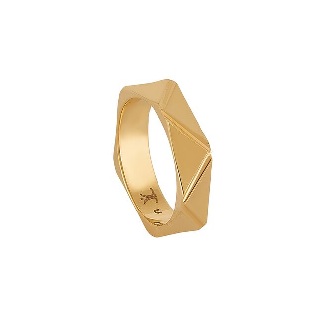 Tanishq 22KT Gold Finger Ring for Women 2