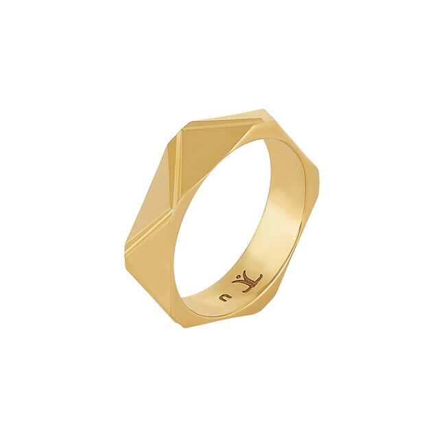 Tanishq 22KT Gold Finger Ring for Women 4