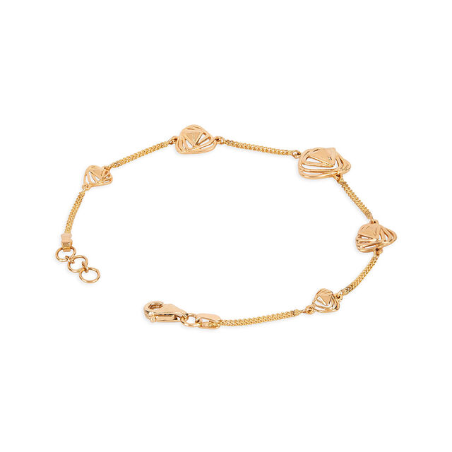 Tanishq 22KT Gold Bracelet for Women 2