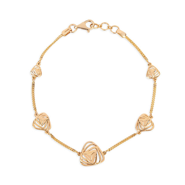Tanishq 22KT Gold Bracelet for Women 3