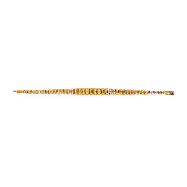 Structured Glam Gold Bracelet 4