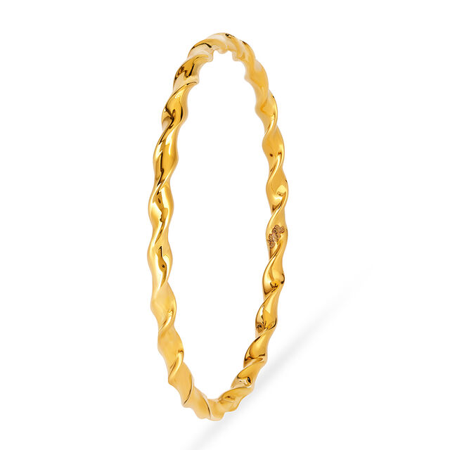 Tanishq 22KT  Gold Bangle  for Women 3