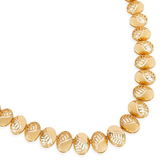 Tanishq 22KT Gold Necklace Set 5