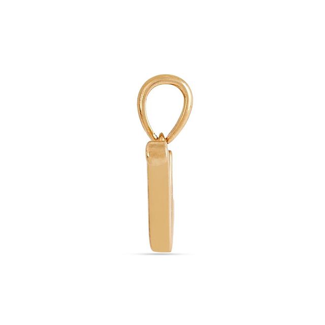 Signature N Gold Pendant 3
