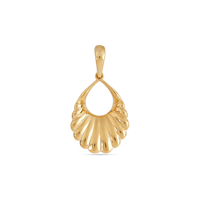 Tanishq 22KT Gold Pendant for Women 4