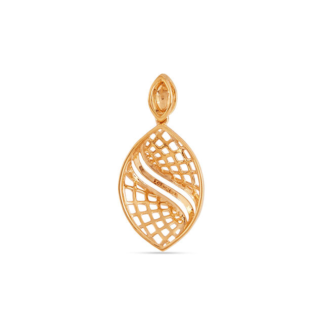 Tanishq 22KT Gold Pendant for Women 4
