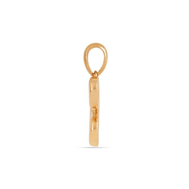 Signature S Gold Pendant 3