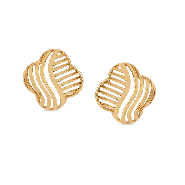Tanishq 22KT Gold Earrings for Women 