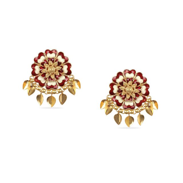 Tanishq 22KT Gold Neckwear Set for Women 5