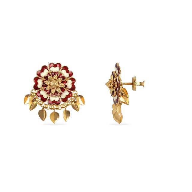 Tanishq 22KT Gold Neckwear Set for Women 6