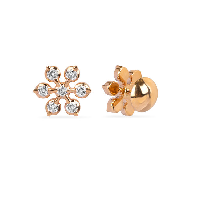 Chic Diamond Stud Earrings 3