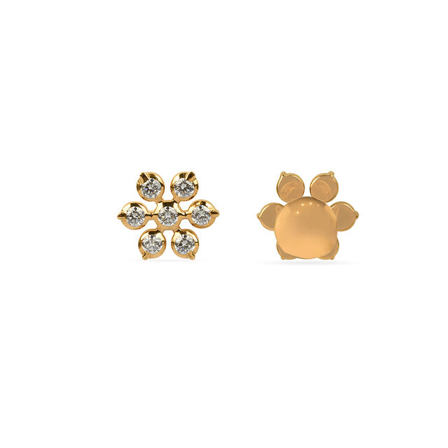 Tanishq 22KT Diamond Earrings for Women 3