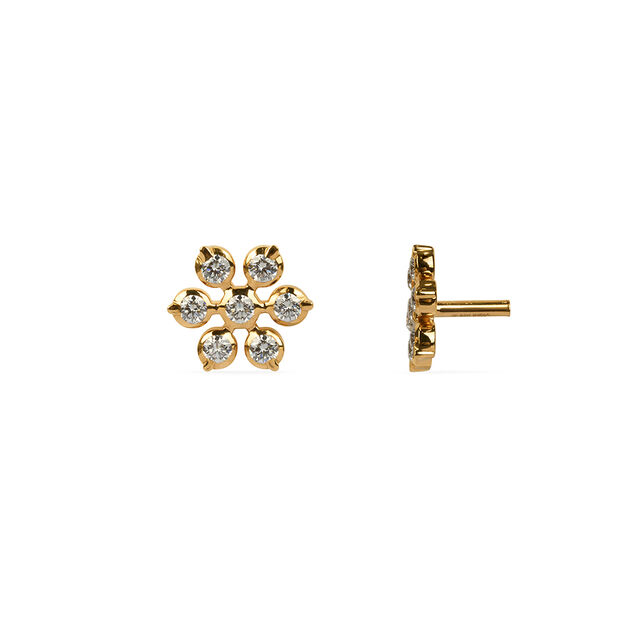 Tanishq 22KT Diamond Earrings for Women 4