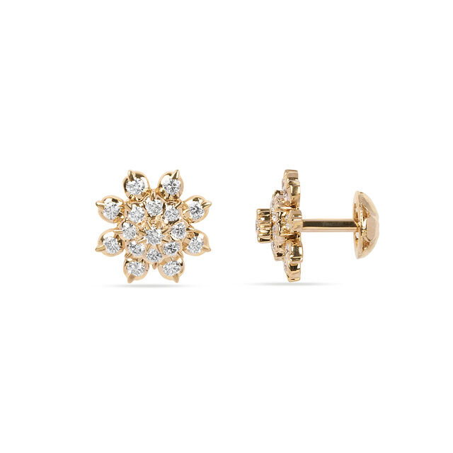 Dazzling Diamond Stud Earrings 2
