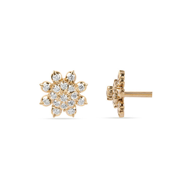 Dazzling Diamond Stud Earrings 4