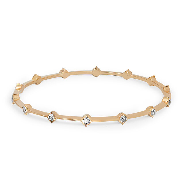 Tanishq 22KT Diamond Bangle for Women 