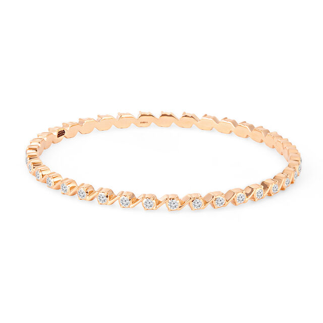 Tanishq 22KT Diamond Bangle for Women 