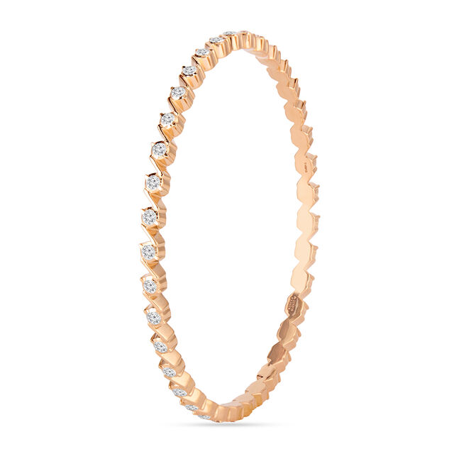 Tanishq 22KT Diamond Bangle for Women 2