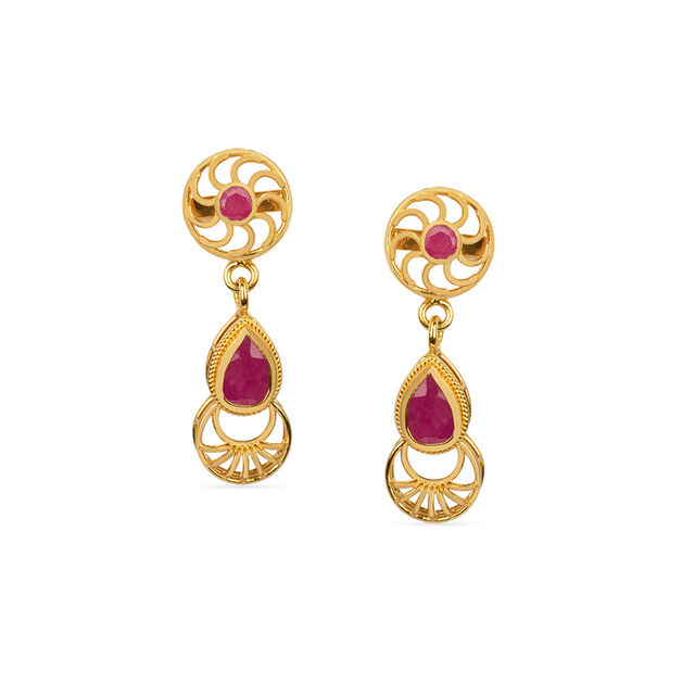 Tanishq 22KT Gold Neckwear Set for Women 4