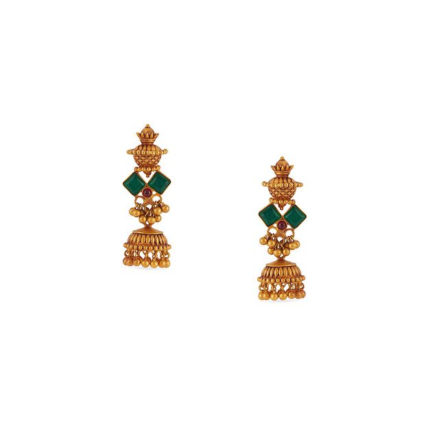 Tanishq 22KT Gold Earrings for Women 