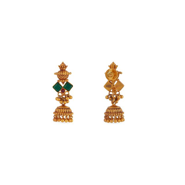 Tanishq 22KT Gold Earrings for Women 4